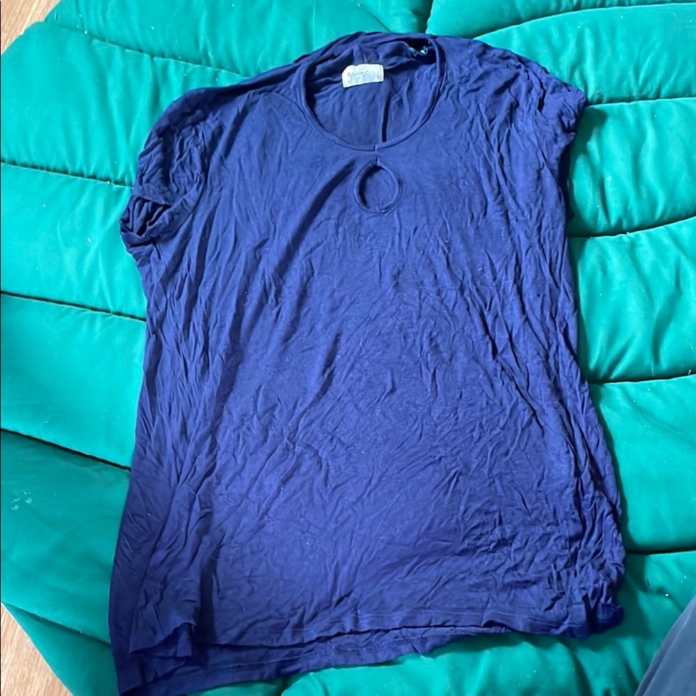 Glitz Blue Relaxed Short Sleeve T-Shirt